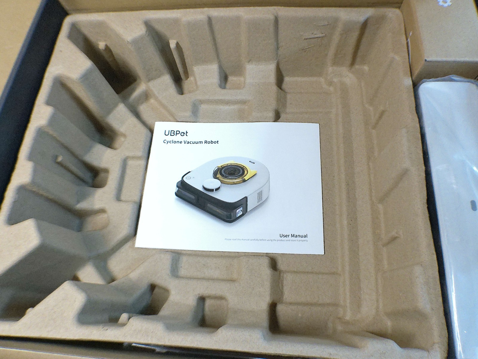 UBPet 22,000Pa Cyclone Robot Vacuum for Pet Hair & Carpet WiFi/App control