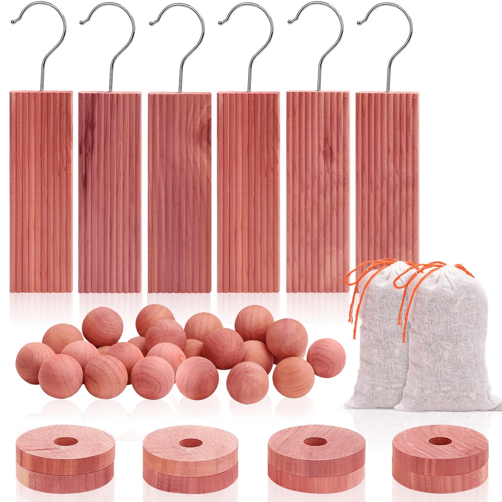 Cedar Blocks for Clothes Storage, Cedar Wood Chips and Balls for Closets and …