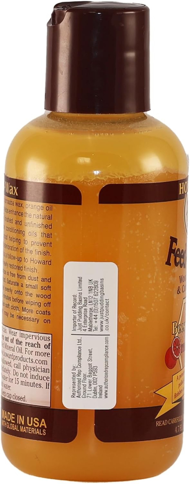 Products Beeswax Wood Polish & Conditioner, Feed-N-Wax for Wood Furniture Polish