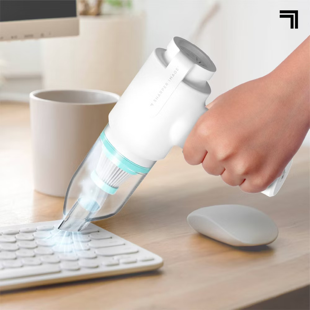 Sharper Image Cordless Handheld Vacuum and Blower White