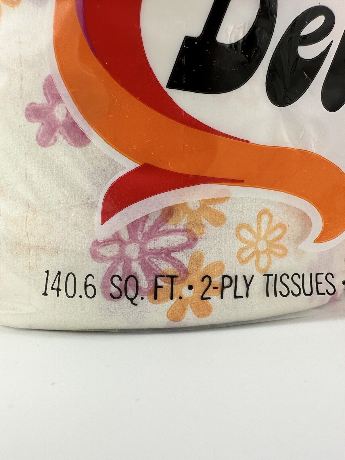 SEALED Vtg 1970s Delsey Retro Floral Daisy Toilet Paper 2 Rolls Cottagecore MCM
