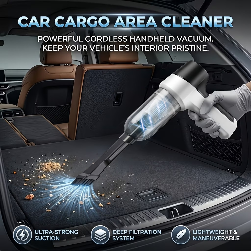 Cordless Handheld Vacuum Cleaner Small Mini Portable Car Auto Home Wireless