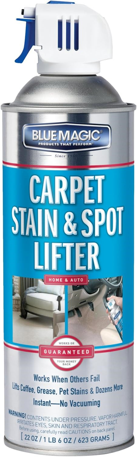 Blue Magic 900-06PK Carpet Stain and Spot Lifter – 22 fl. oz (Pack of 6)
