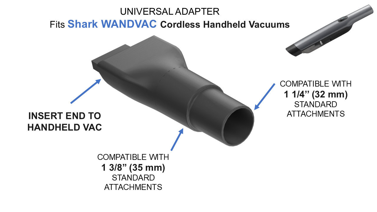 Shark WANDVAC Universal Adapter – Fits WV400 WV410 Series