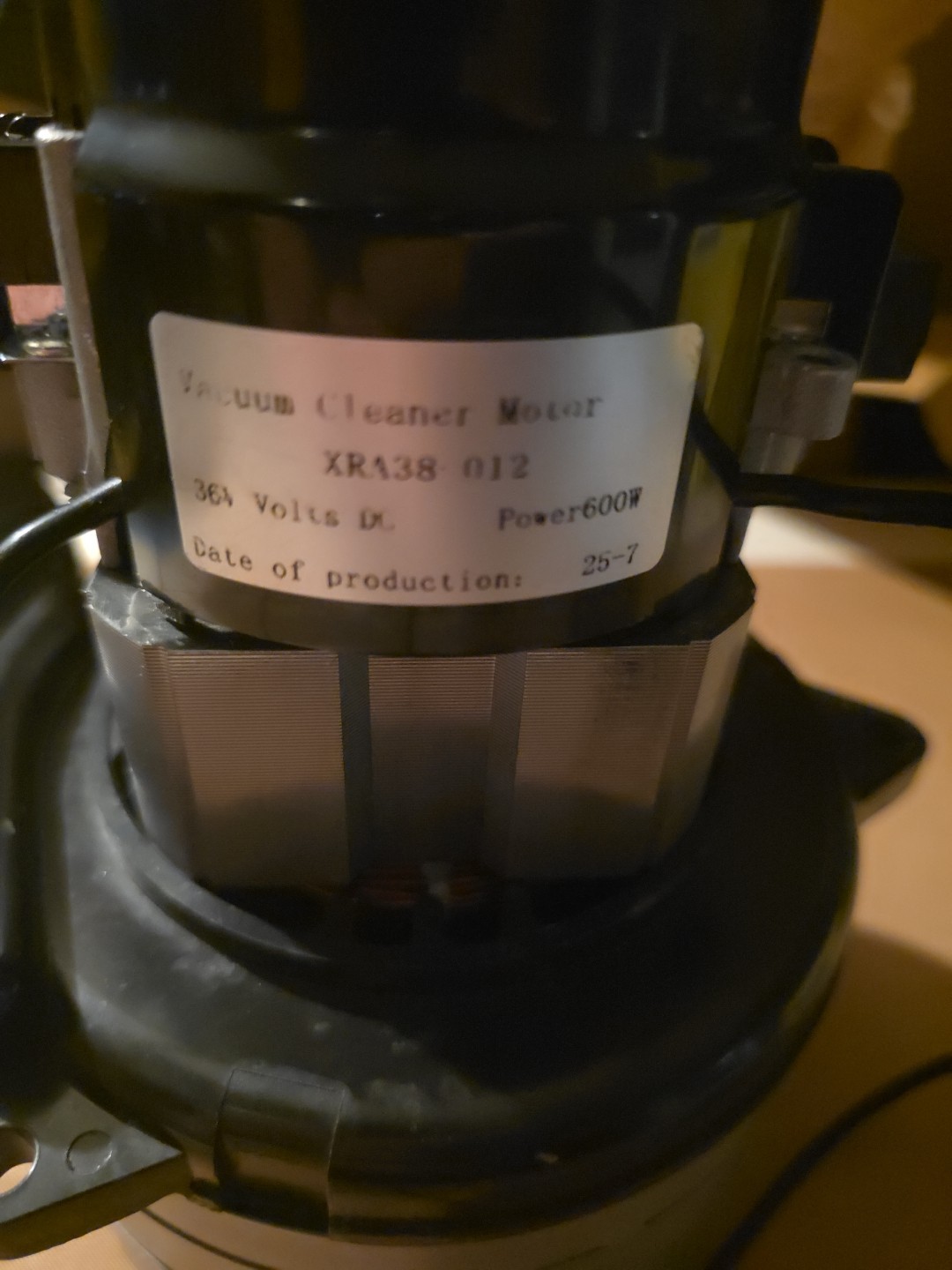36v 600w Vacuum Cleaner Motor XRA38-002