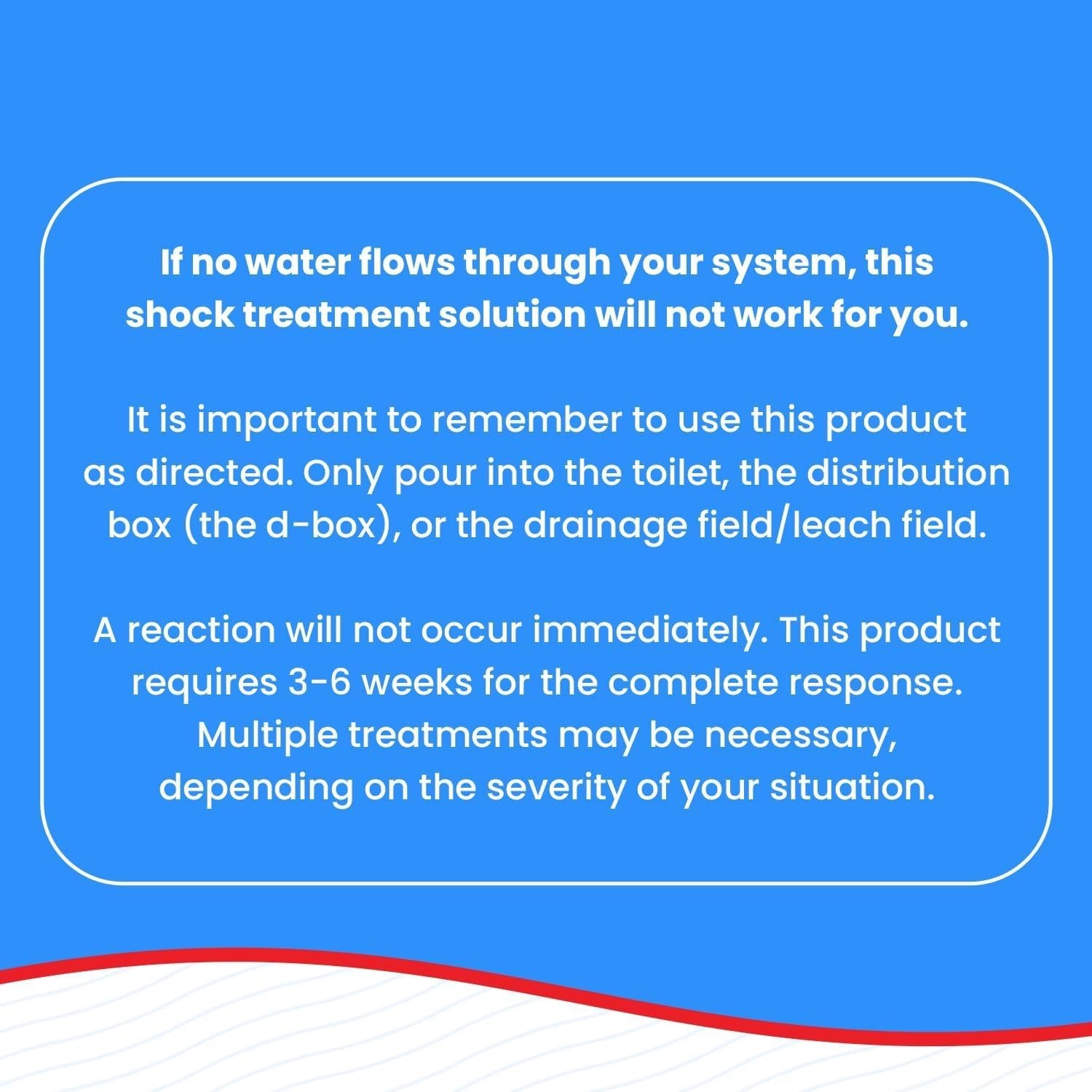 Efficient Septi-Flow Shock – Biodegradable Drainfield Repair, 128 Fl Oz Liquid
