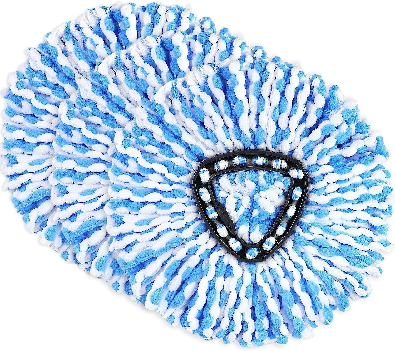 3x Replacement Microfiber Mop Head Wring Refill For O-Cedar RinseClean Spin Mop