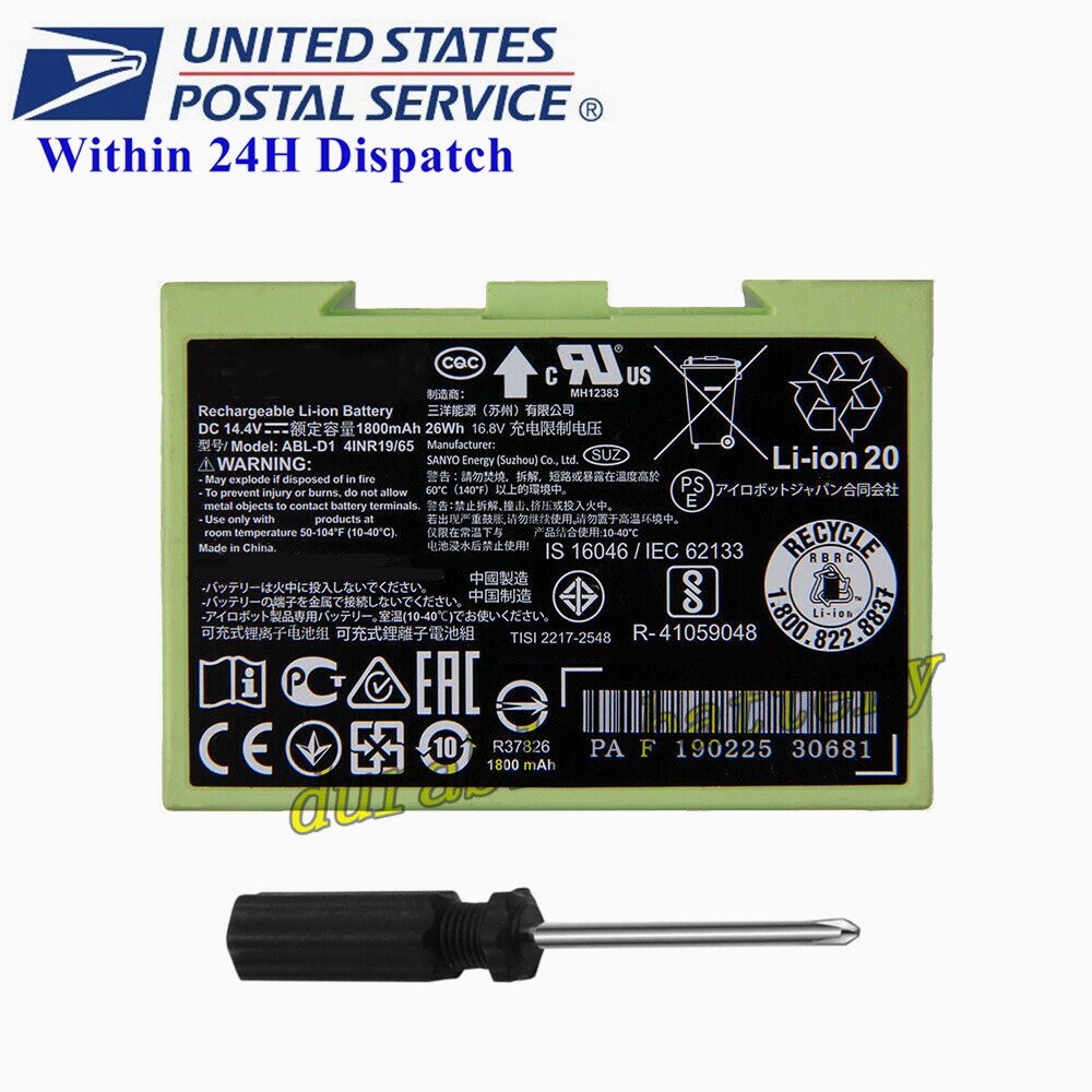 Genuine Battery For iRobot Roomba e5 e6 e7 i1 i2 i3 i4 i5 i6 i7 i8+ J5 J6 J7