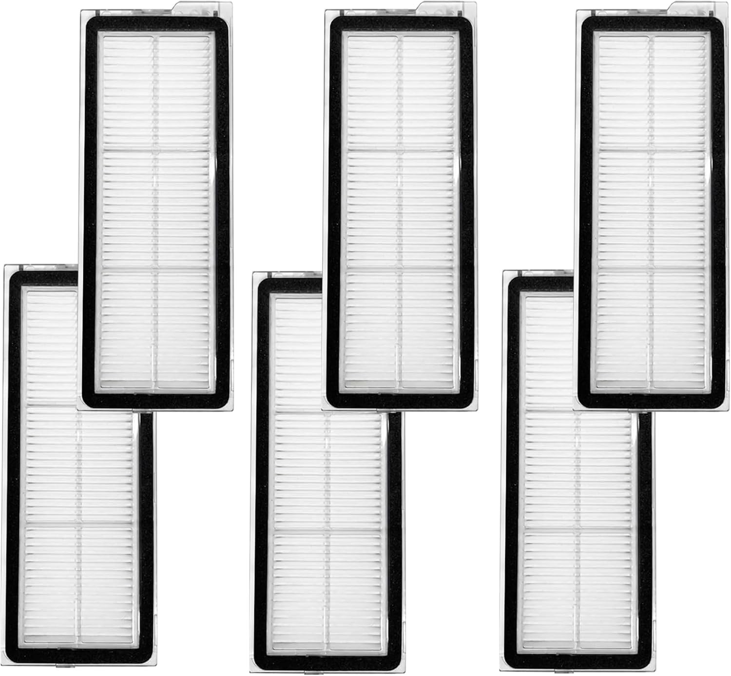 Replacement HEPA Filter Compatible with Roborock Qrevo S/Qrevo Curve/Qrevo Pro/Q