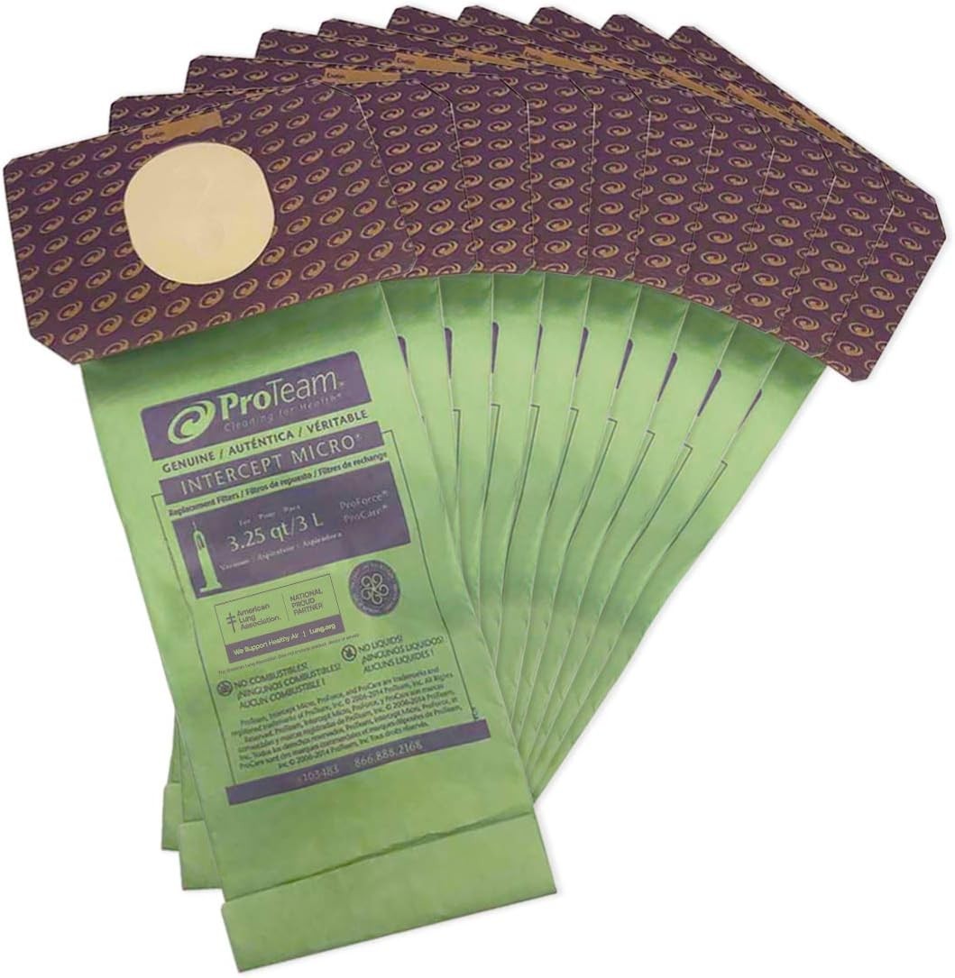 103483 Intercept Micro Filter Bags with 3.25-Quart Capacity, 10-Pack of Repla…