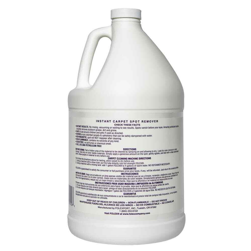 Folex Carpet Cleaner Spot Stain Remover 1 Gallon Bottle Instant Ready to Use New