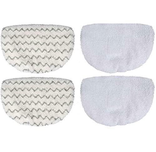 4 Pack Steam Mop Replacement Pads Compatible Bissell Powerfresh 1940 1806 1440