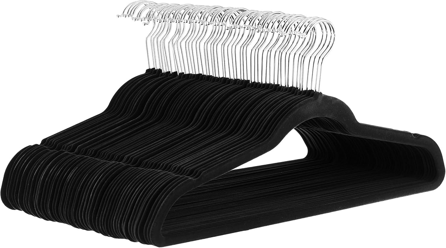 Amazon Basics Velvet Hangers 30 Pack Slim Non Slip Closet Organizer