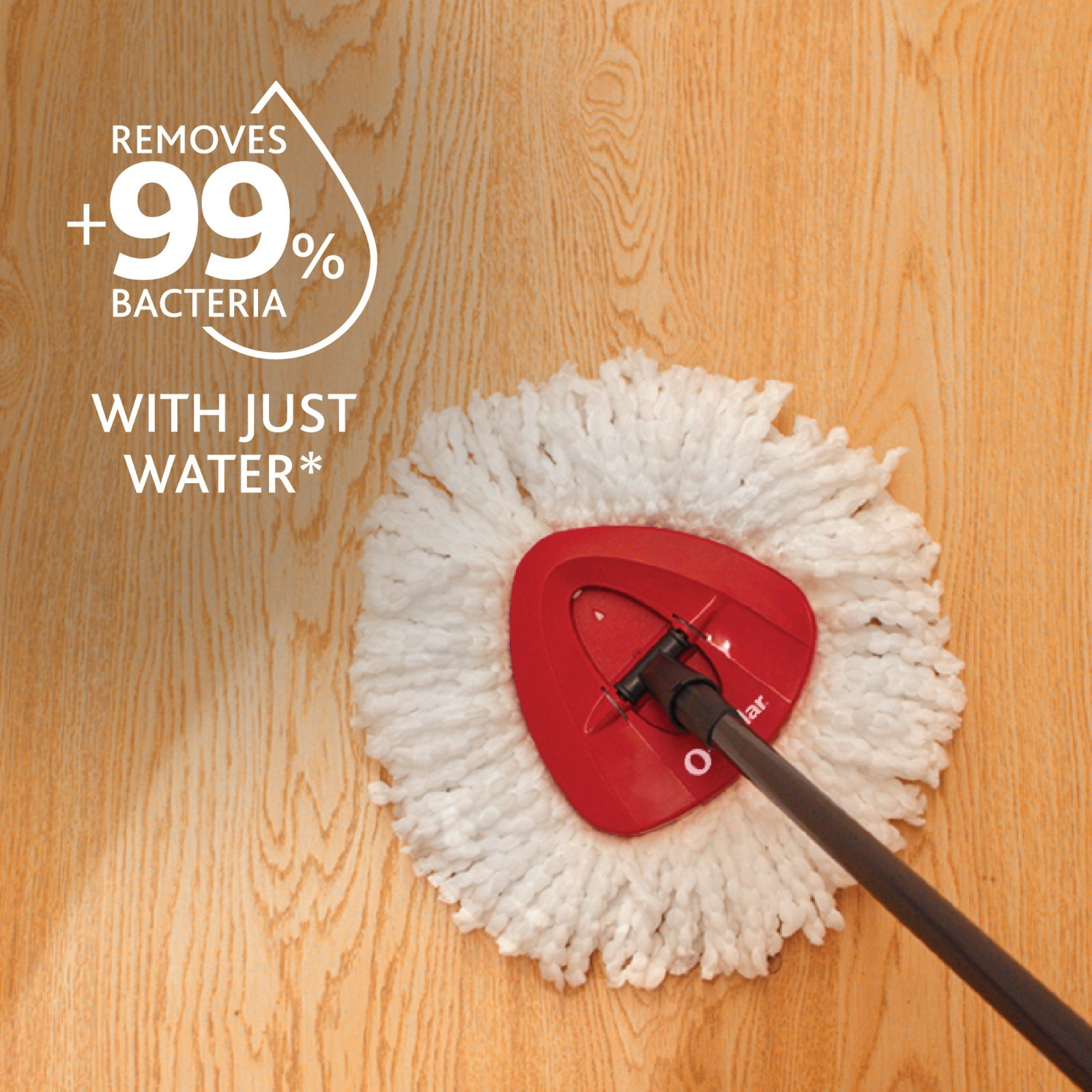 O-Cedar EasyWring Microfiber Spin Mop & Bucket Cleaning System