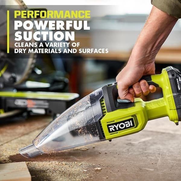 Ryobi ONE 18V Cordless Multi-Surface Handheld Vacuum Tool Only (PCL705B)