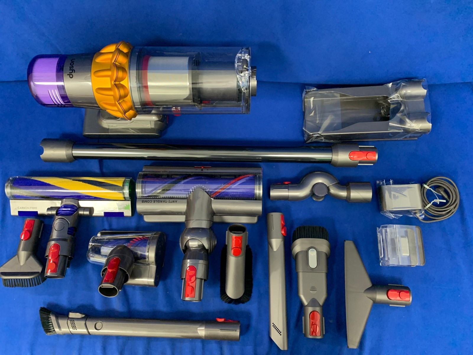 Dyson V15 Detect Total Clean Extra Yellow/Nickel Refurbished