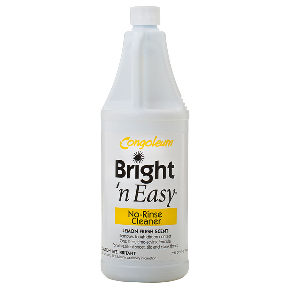 Congoleum Bright ‘N Easy No Rinse Cleaner – 32 Ounce Bottle