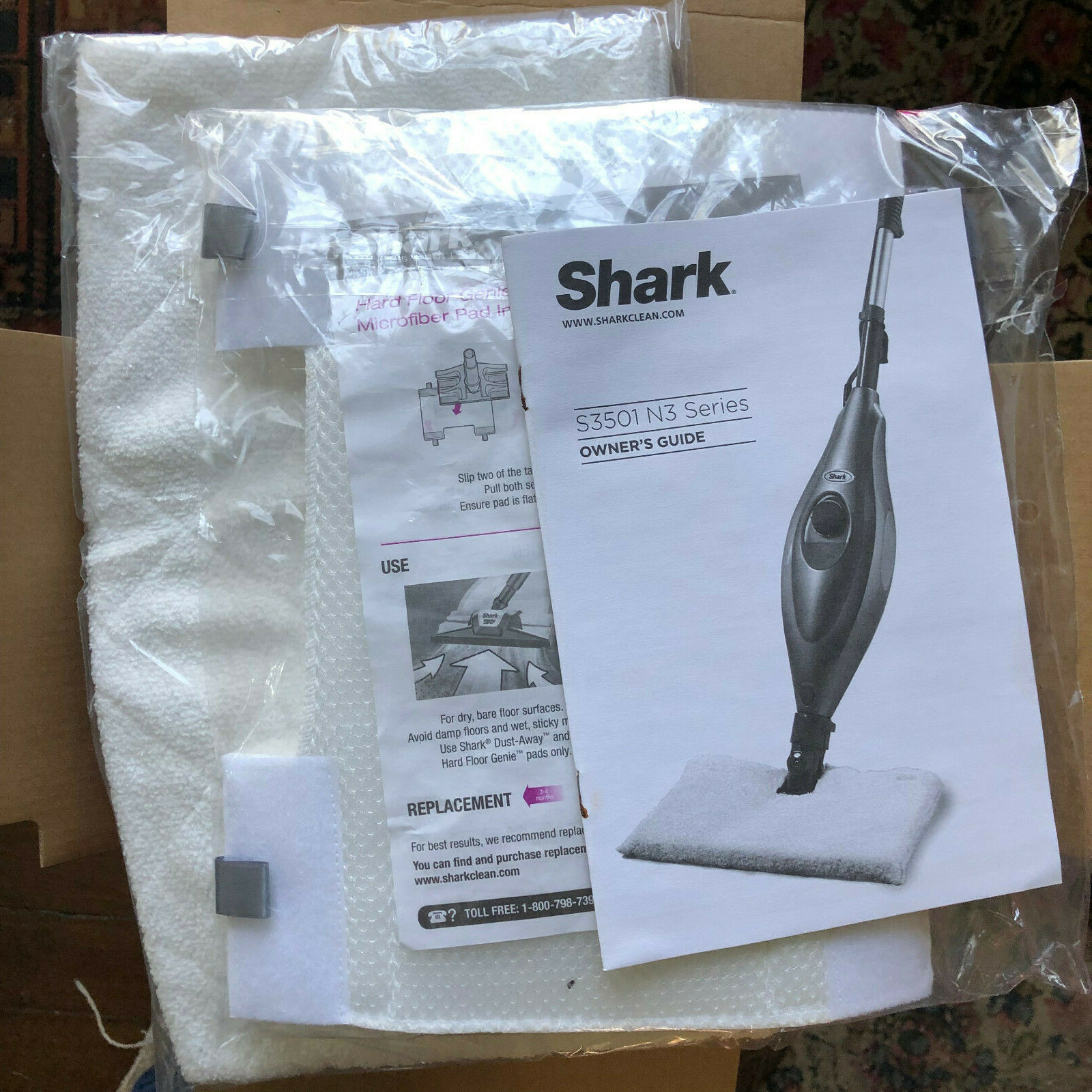 New! Shark Professional Electric Steam Mop Corded S3501