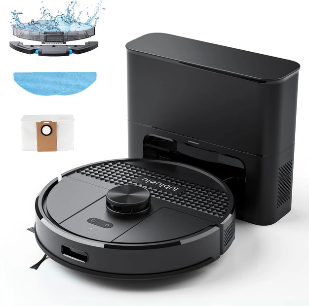 lubluelu SL68 Plus Robot Vacuum with 2.5L Automatic Suction Station