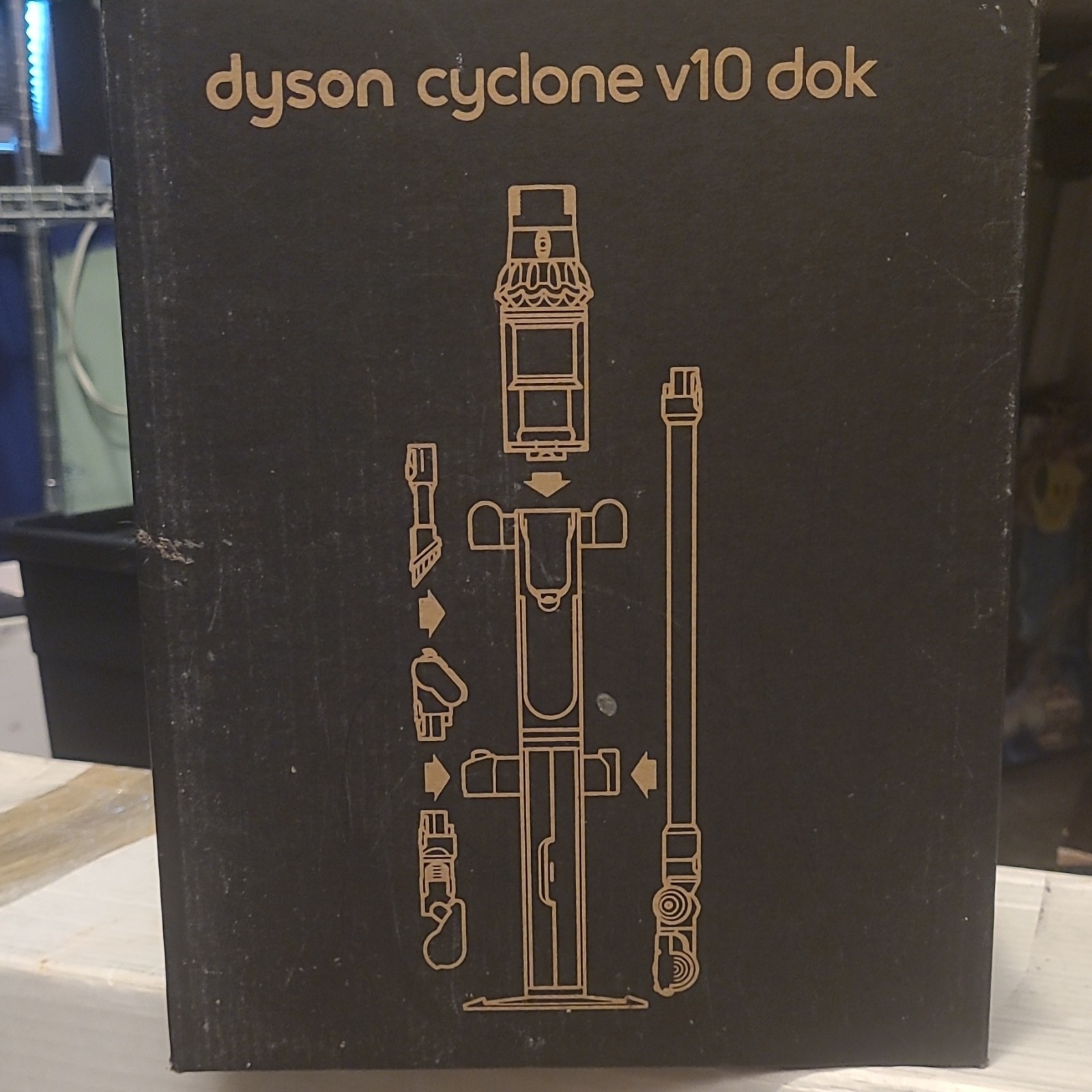 Dyson Cyclone V10 Dok Docking Station Dock, Black, MPN 187021-02