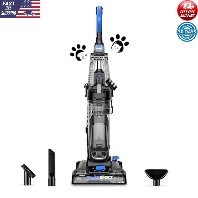 Bagless Upright Vacuum Pet Turbo Multi-Surface Power Easy Maintenance 960W New