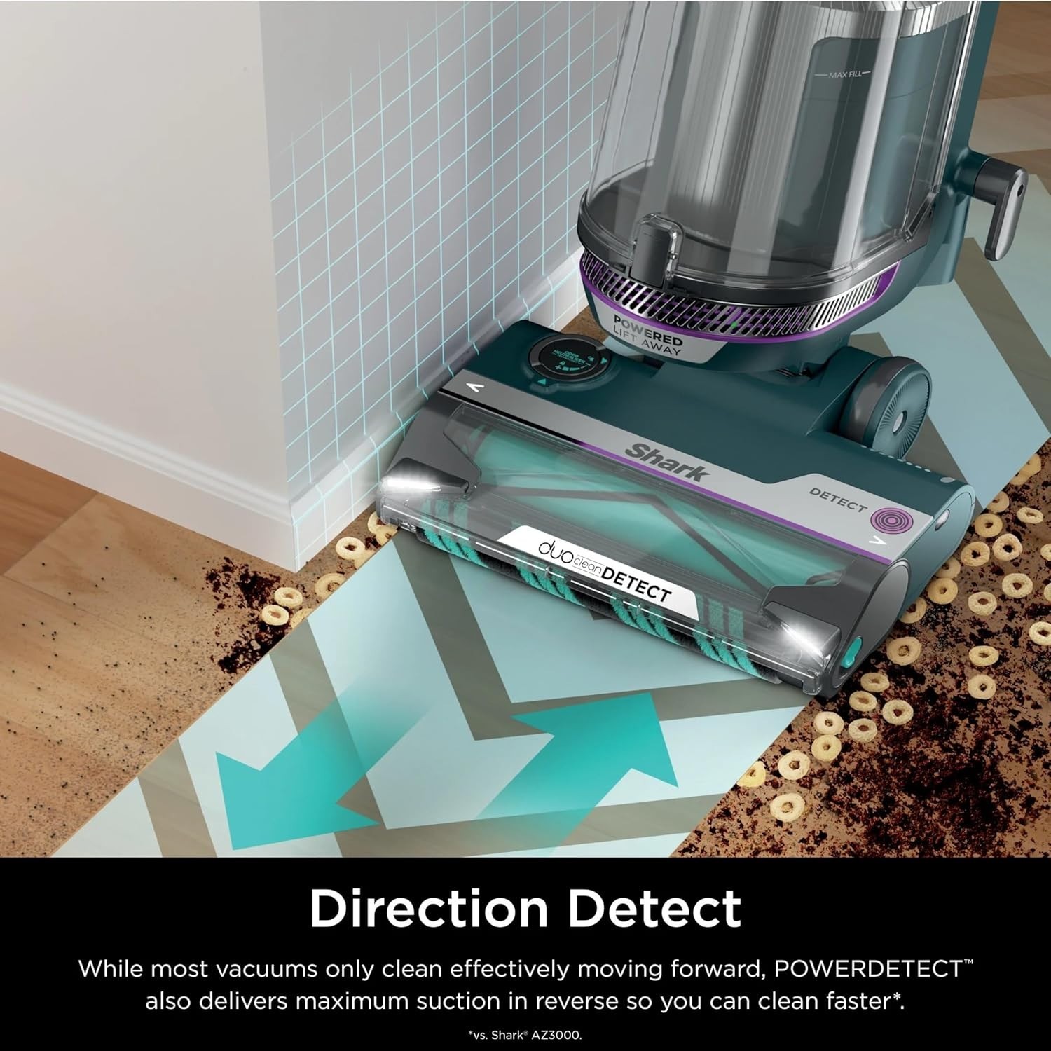 Shark Navigator Upright Carpe tVacuum Cleaner with Self-Cleaning Brushroll CU530