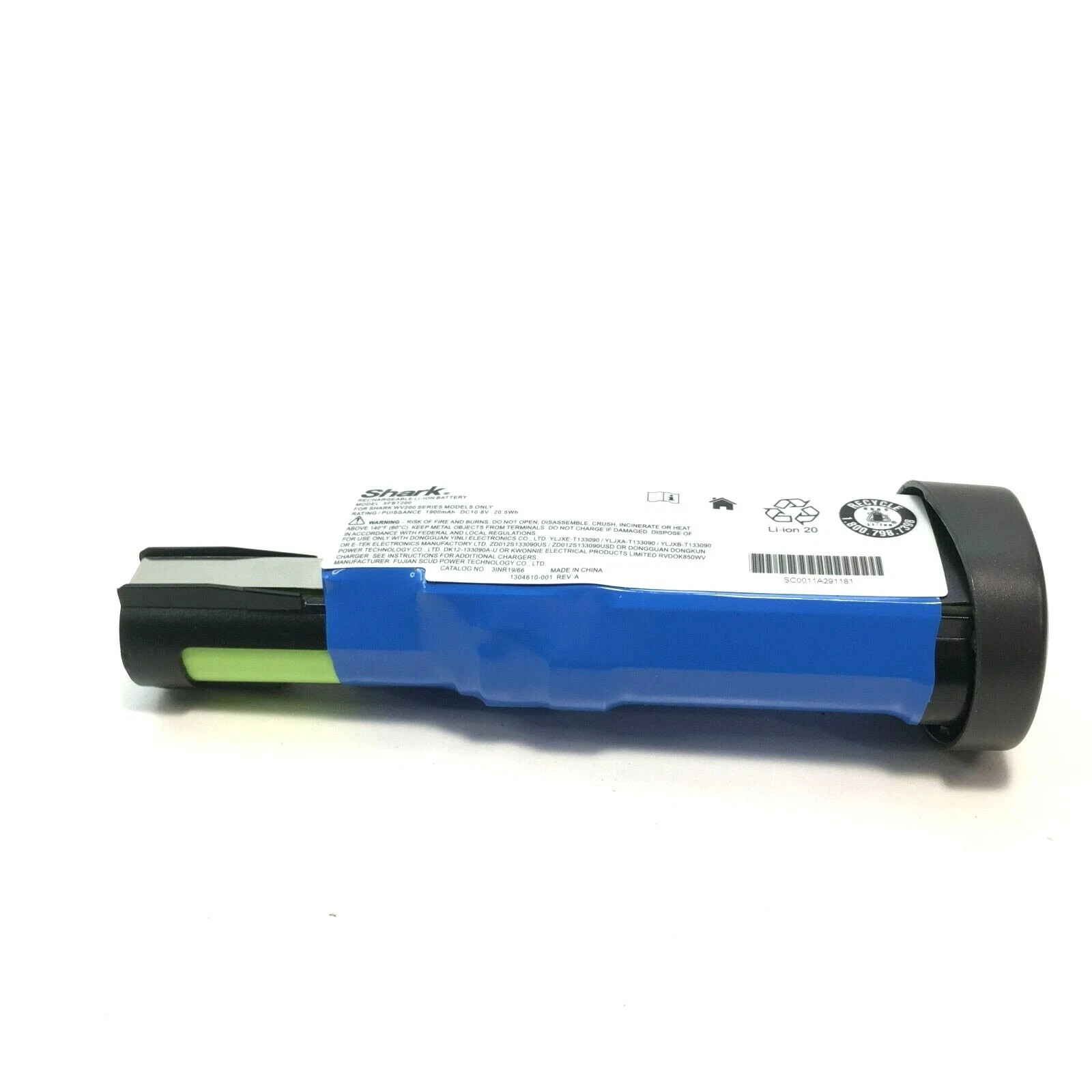Original XFBT200 Battery For Shark WV200UK, WV200, WV201,WV205,WV220,Ion W1 Cord