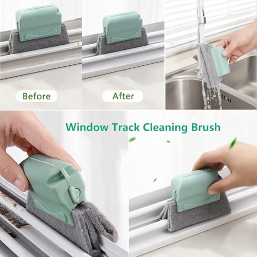 20Pcs Window Cleaning Kit, Household Cleaning Tools with Squeegee, Brushes,