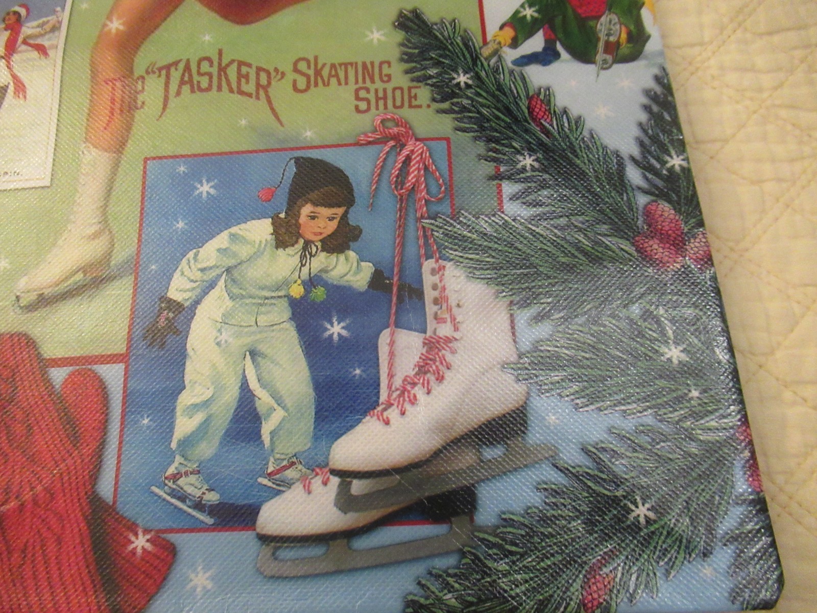 Patty Reed Insta-Totes Happy Sack Vintage/Retro Style Holiday Tote-Bag