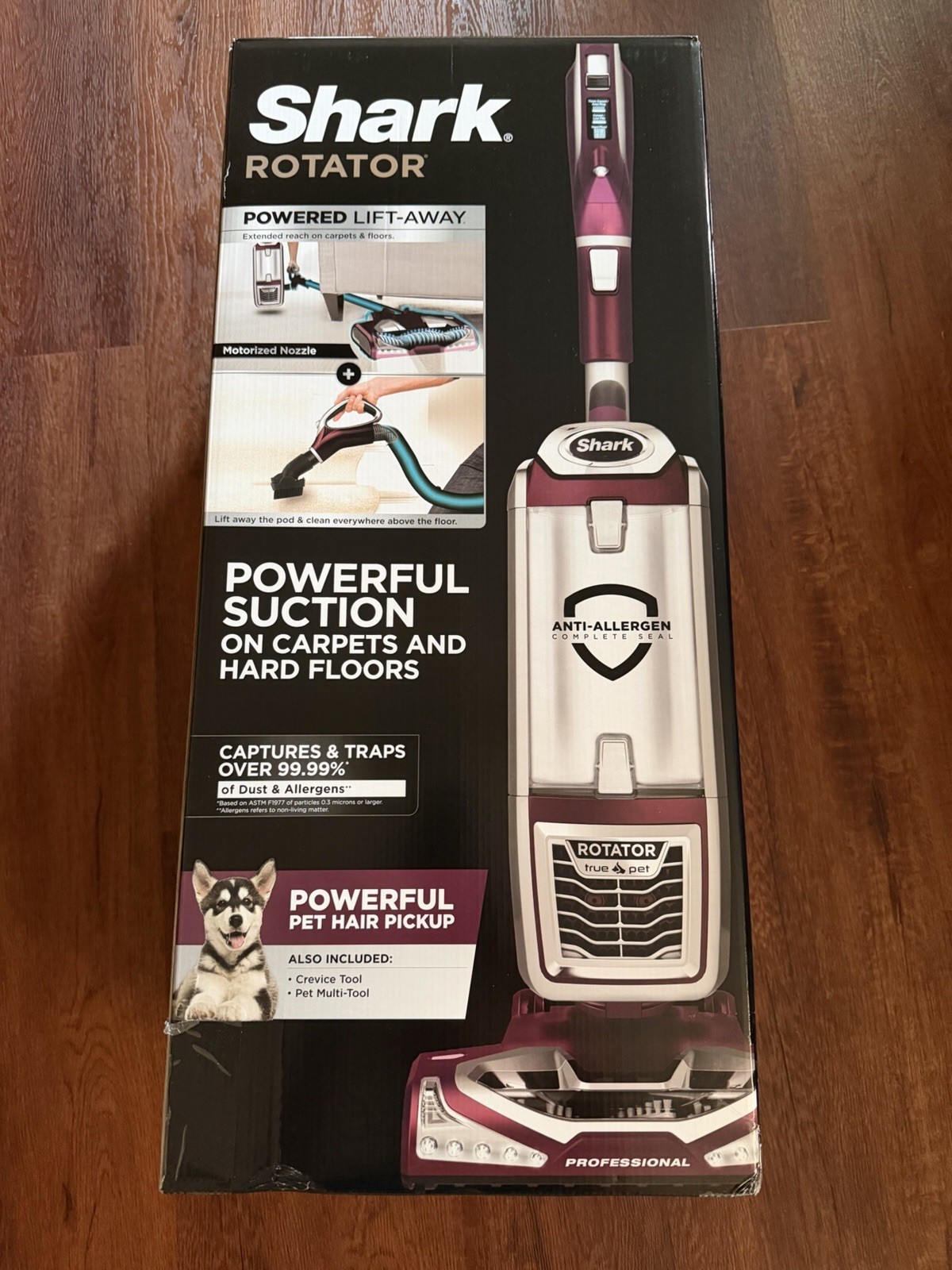 Shark NV752 Rotator Powered Lift-Away TruePet Upright Vacuum – NEW – SHIPS TODAY