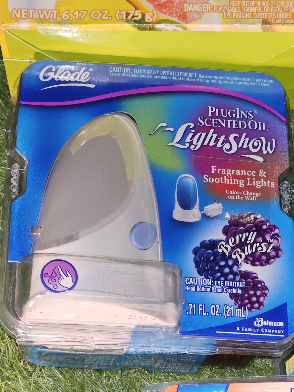 VTG Glade Air Wick Home Fragrance Lot Nos Plug-ins Scents Early 2000s