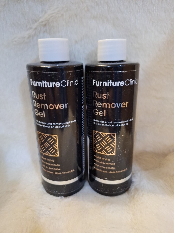 ✨️2 Pack Furniture Clinic Rust Remover Gel Clean Remove Rust Metal Cleaning