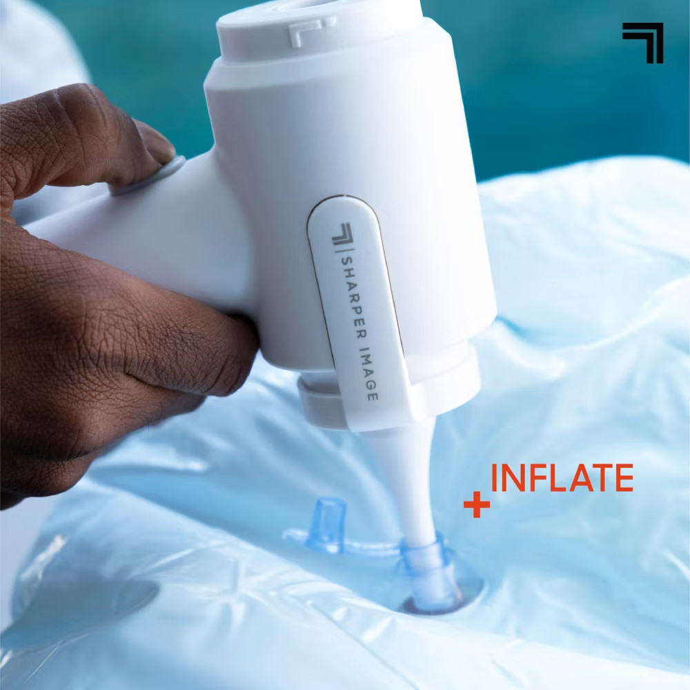 Sharper Image Cordless Handheld Vacuum and Blower White