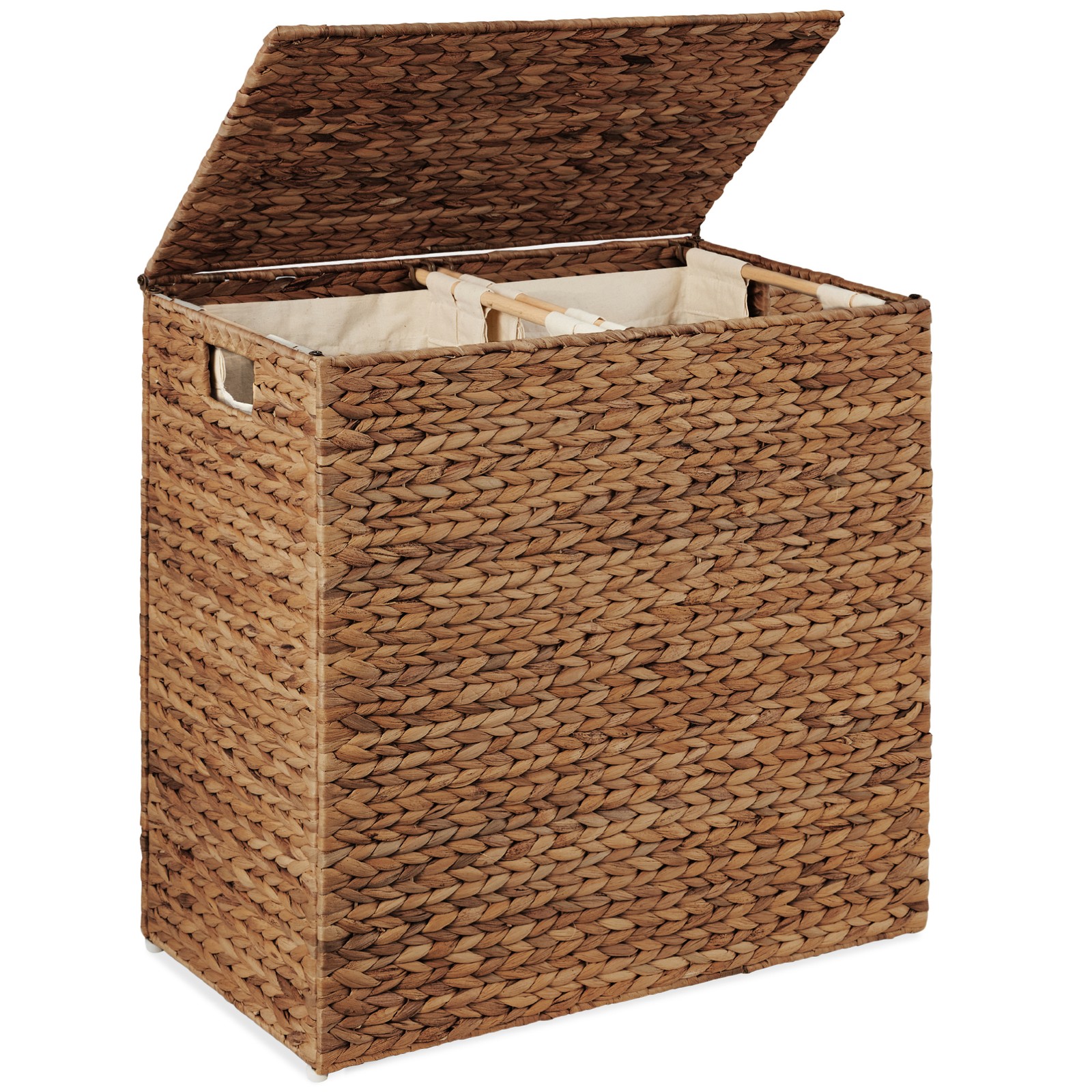 Best Choice Products X-Large Laundry Hamper W/Lid, Woven Laundry Basket, 53 Gal
