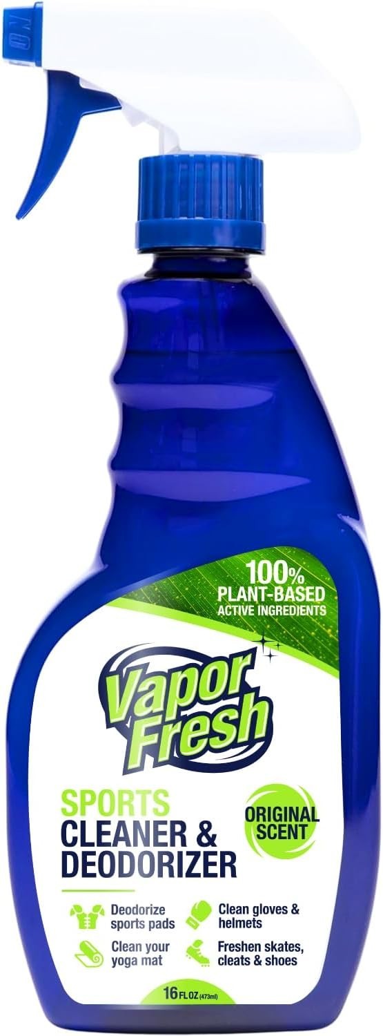 Sports Cleaner Deodorizer Spray for Gym Equipment Sports Gear & Pads 16oz