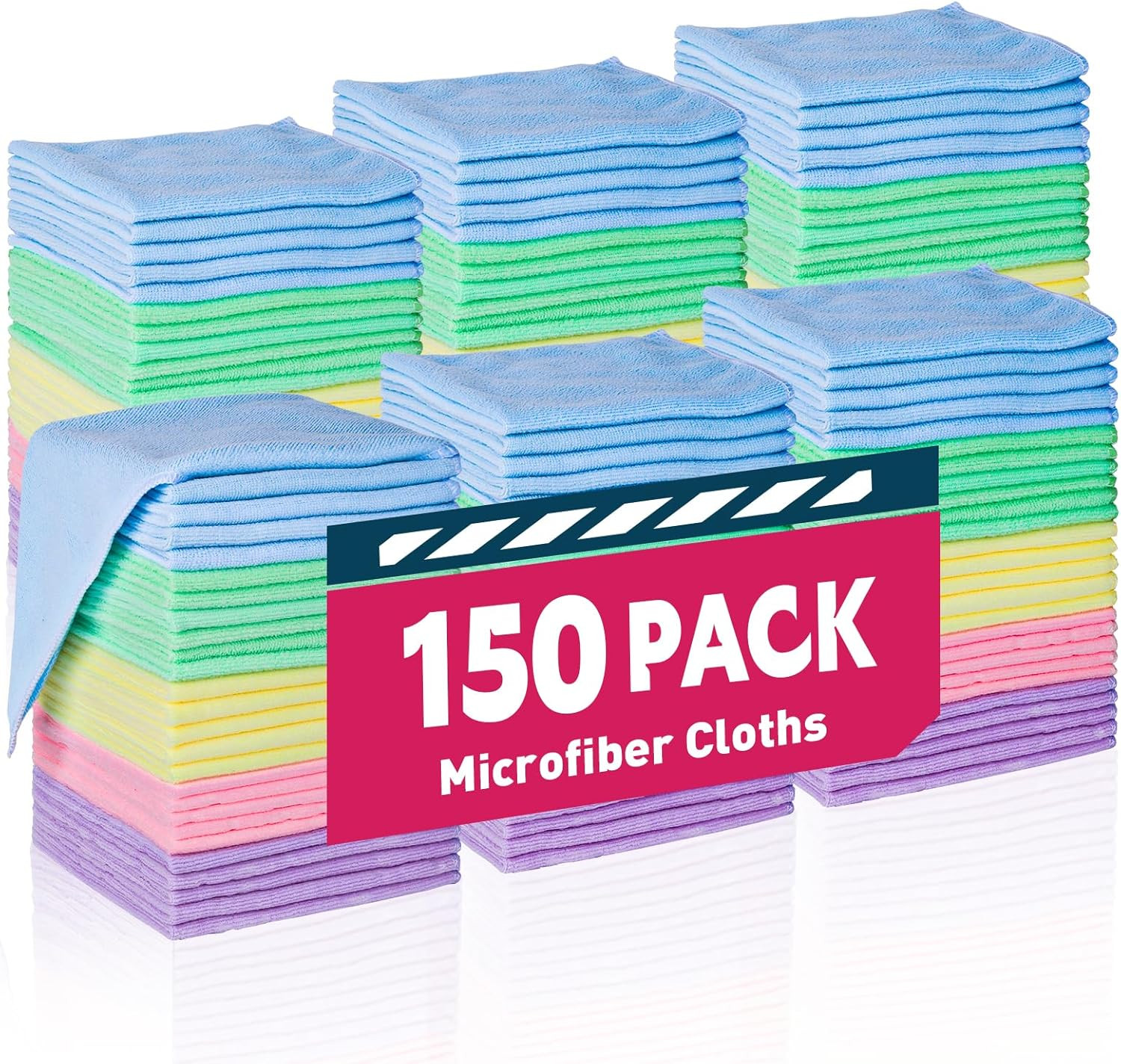 Microfiber Towels Bulk, Cleaning Cloths, Microfiber Towels for Cars, Cl