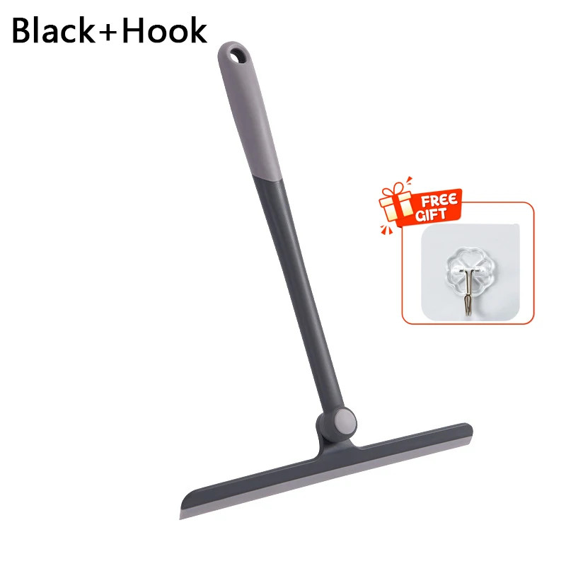 360 Degree Rotatable Shower Squeegee Glass Wiper Scraper Squeegee Cleaner with S