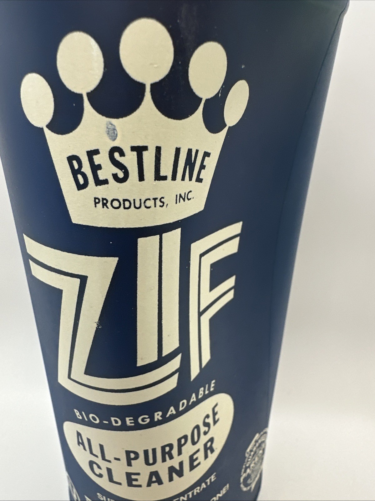 ZIF Bio-Degradable All Purpose Cleaner 32oz Concentrate BESTLINE Discontinued