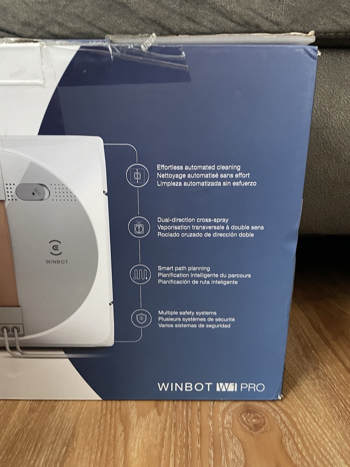 Ecovacs Winbot W1 Pro Window Cleaning Robot, App Control Free Shipping