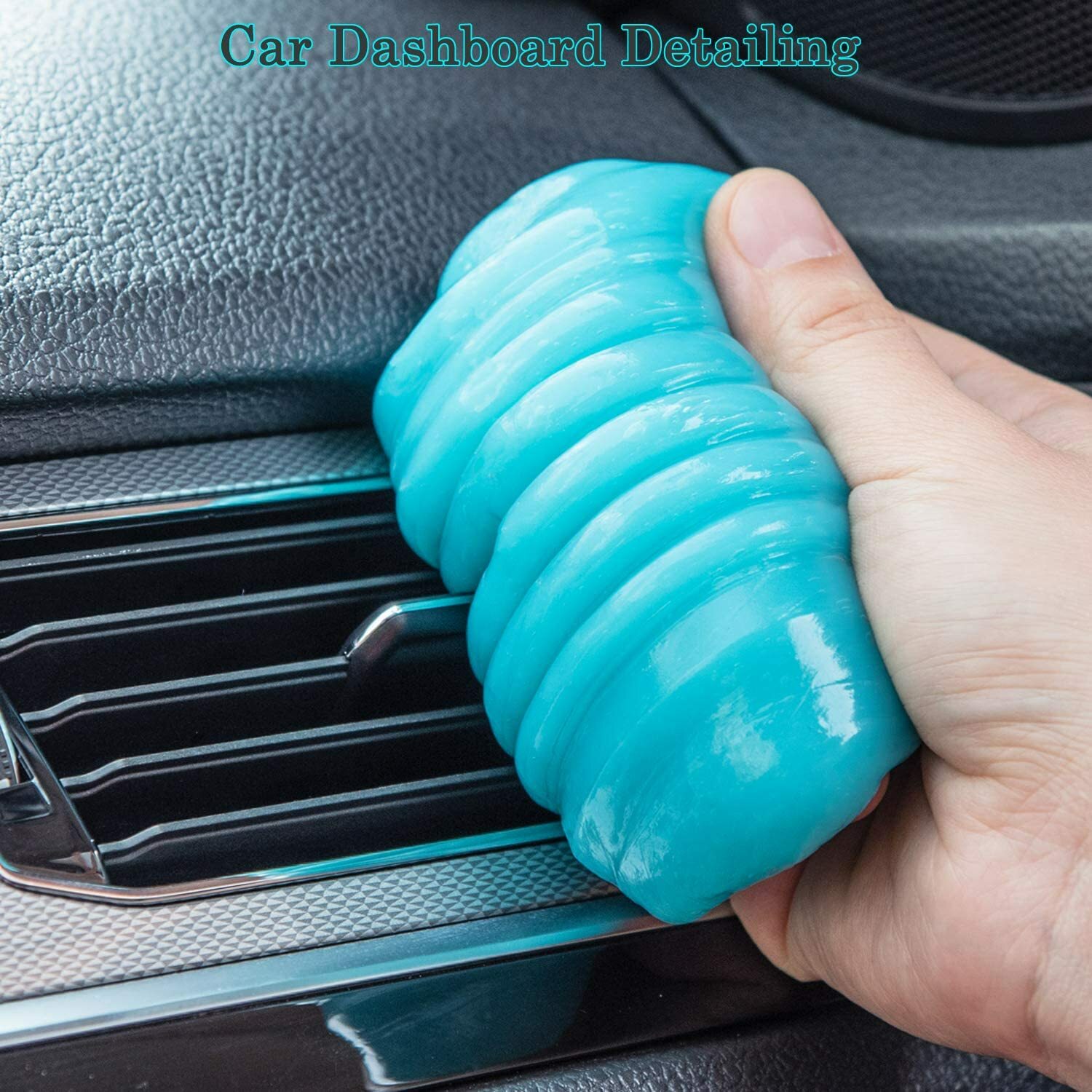 2PC Cleaning Gel Universal Dust Cleaner PC Keyboard Car Auto Dusting Blue Yellow