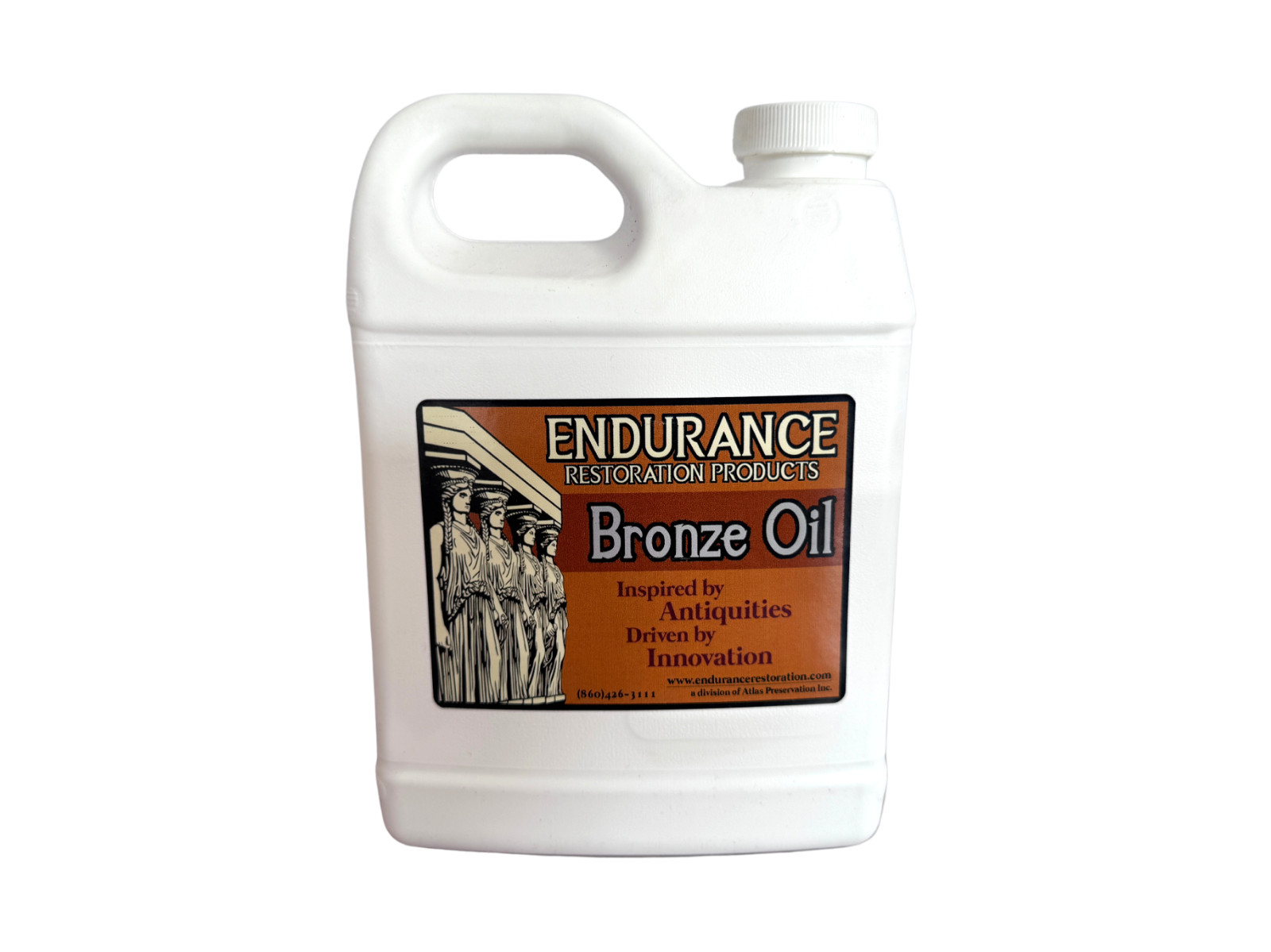 Bronze Oil For Care & Maintenance w/ Cotton Flannel Cloth – 32oz