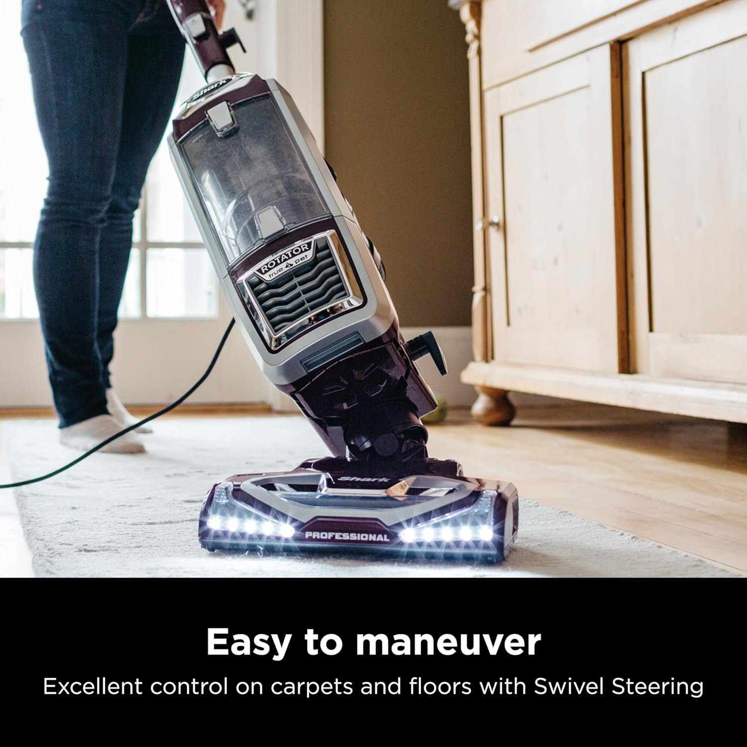 Shark NV752 Rotator Powered Lift-Away TruePet Upright Vacuum with HEPA Filter