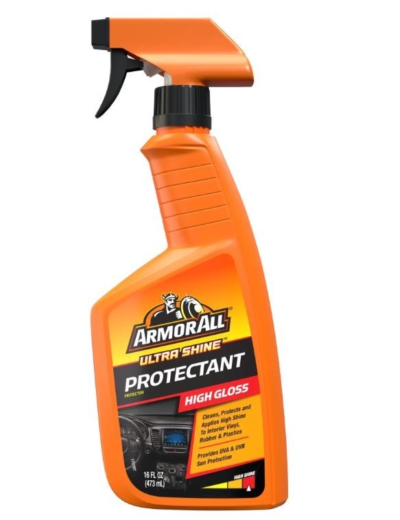 (2 pack) Armor All Ultra Shine Protectant Car Cleaning Spray – 16 fl oz