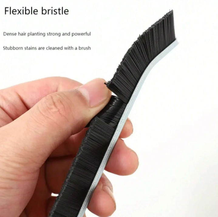 1 pc Multi-Function Crevice Brush for Kitchen & Bathroom Tile Deep Cleaning