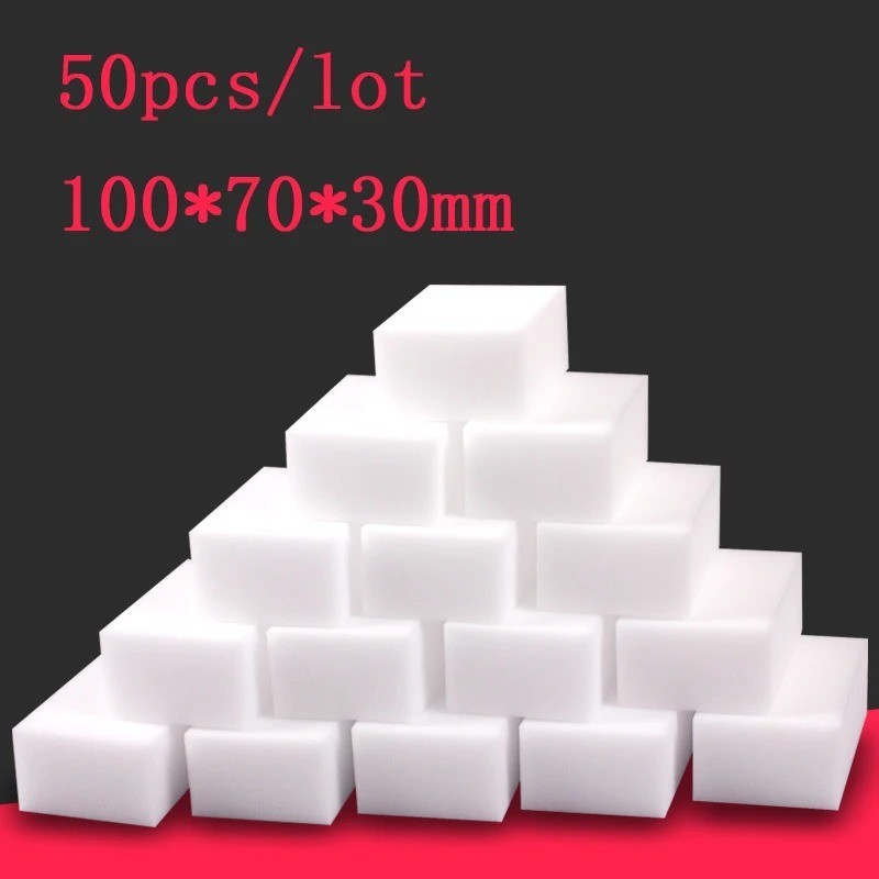 Lot 100pcs Magic Sponge Eraser Melamine Washing Thick Cleaning Foam Home Tool