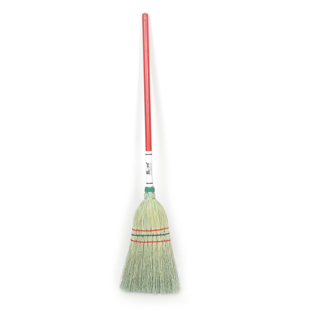 Lehman’s Amish Made Barn Broom, Handmade of Corn Straw, Short 32 Inch Long