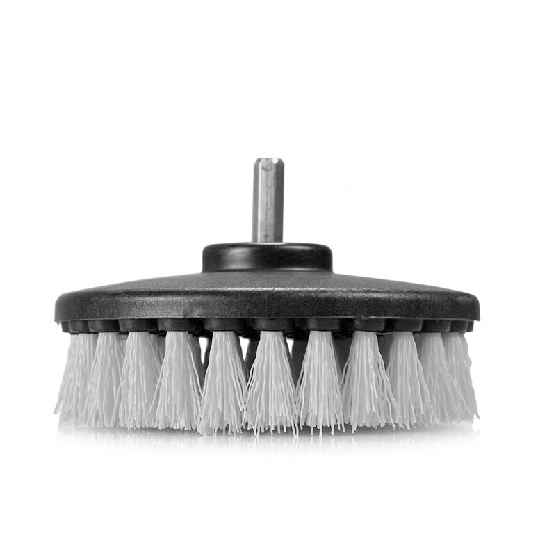 Drill Brush Soft Bristle Use w/Power Drill Upholstery Cleaning