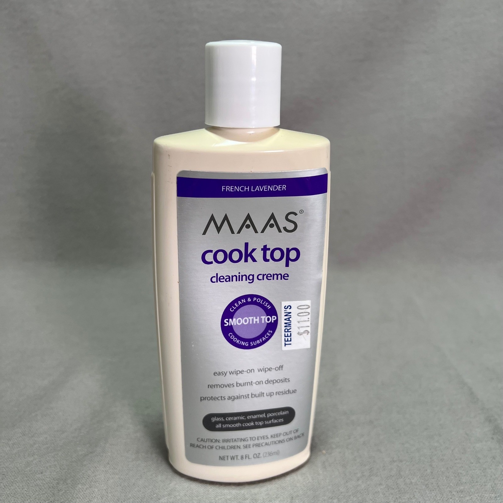 NEW MAAS Cook Top Cleaning Creme French Lavender Smooth Top Polish Discontinued