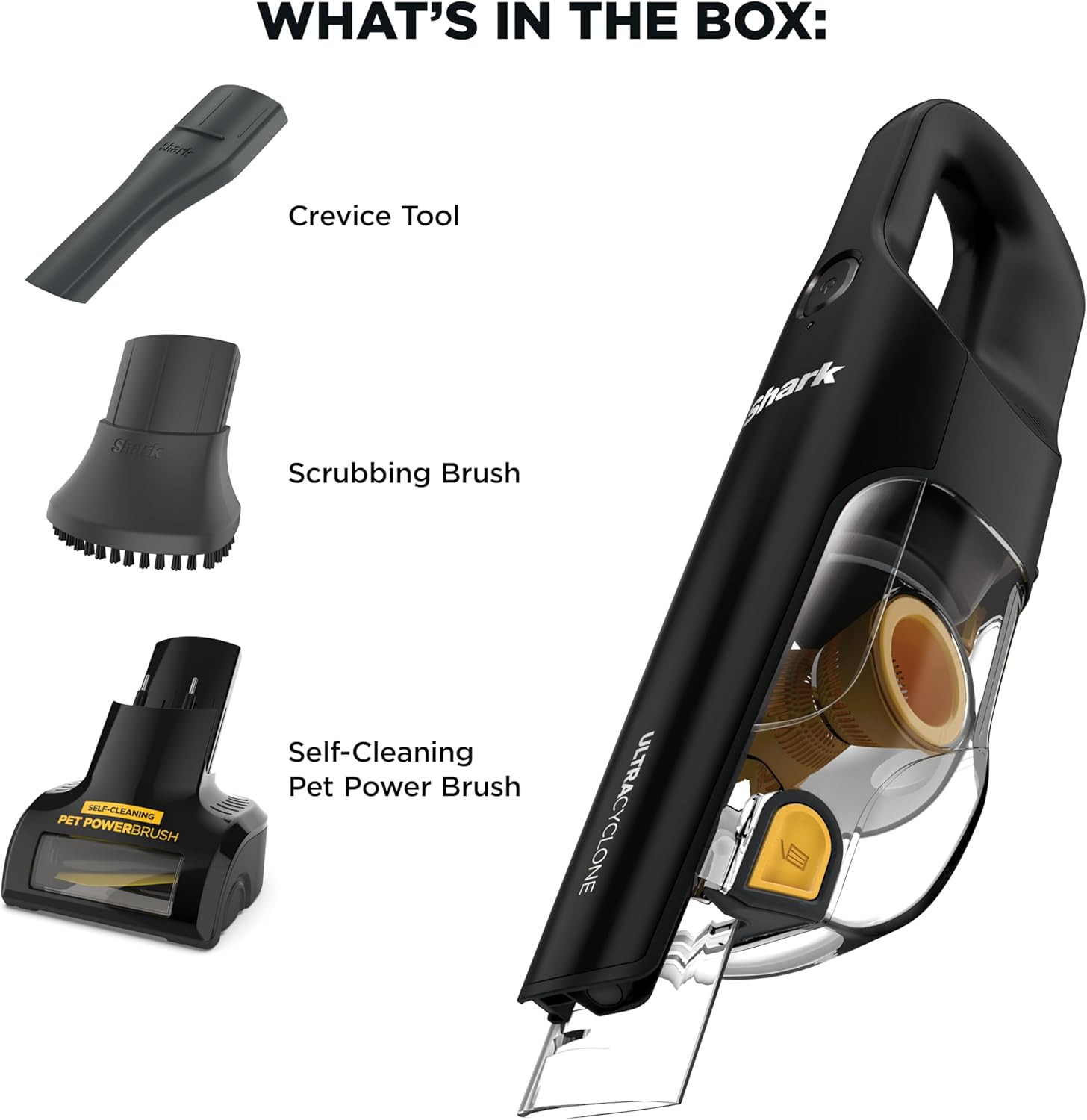 Shark Ultracyclone™ Pet Pro plus Cordless Hand Vacuum, Powerful Suction, Handhel