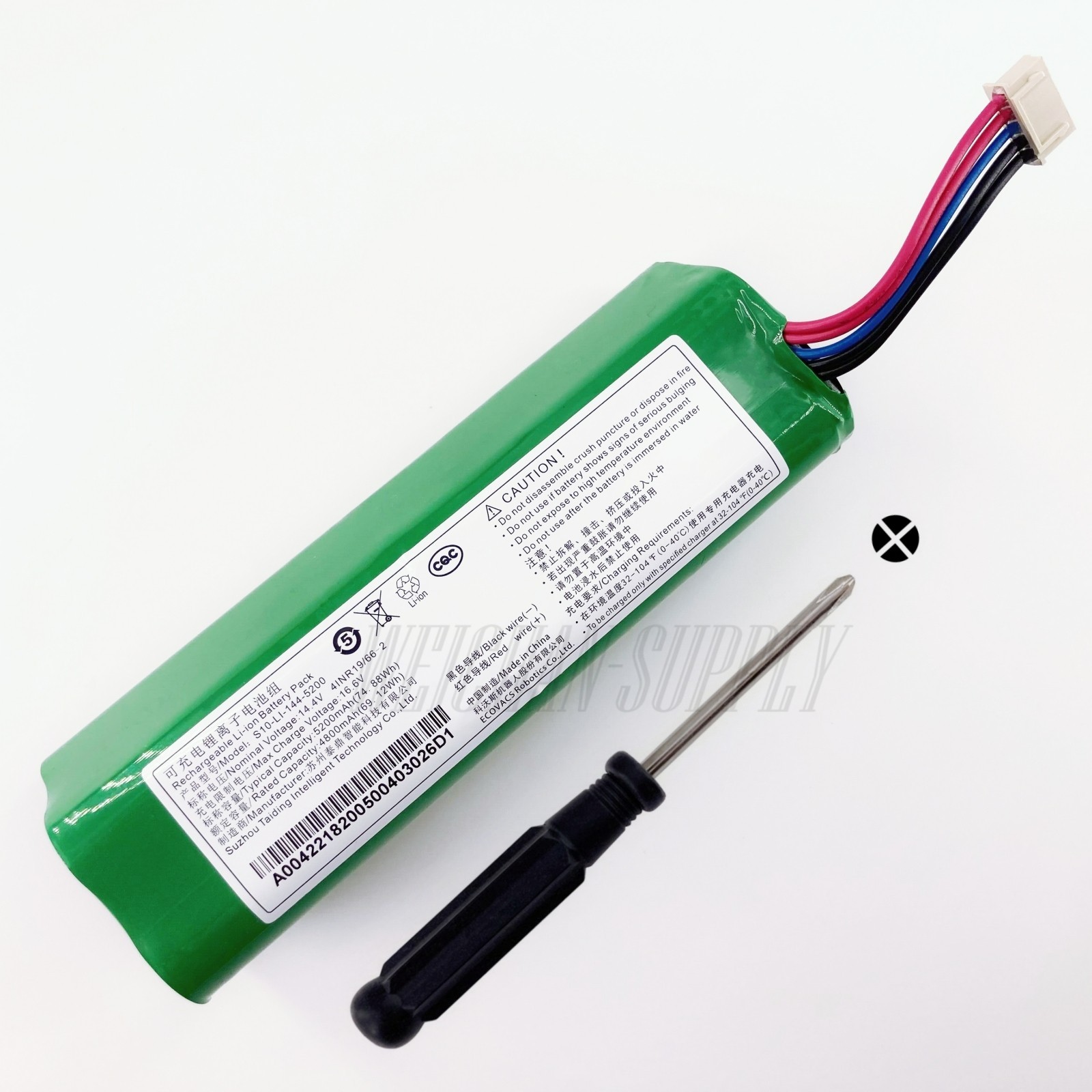 Genuine Battery for Ecovacs Deebot T5 T8 T8+ T9 T9+ T10 950 X1 DX33 DX53 DX55